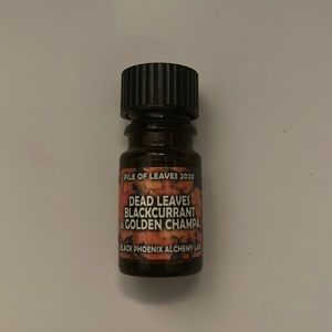 BPAL Dead Leaves, Blackcurrant, and Golden Champa Perfume